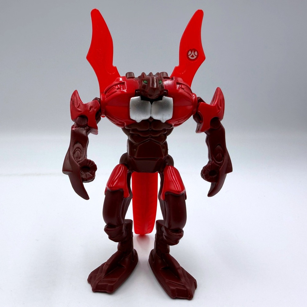 Bakugan Pyrus Drago Action Figure 2011 McDonalds Happy Meal Toy Spin Master Red‎